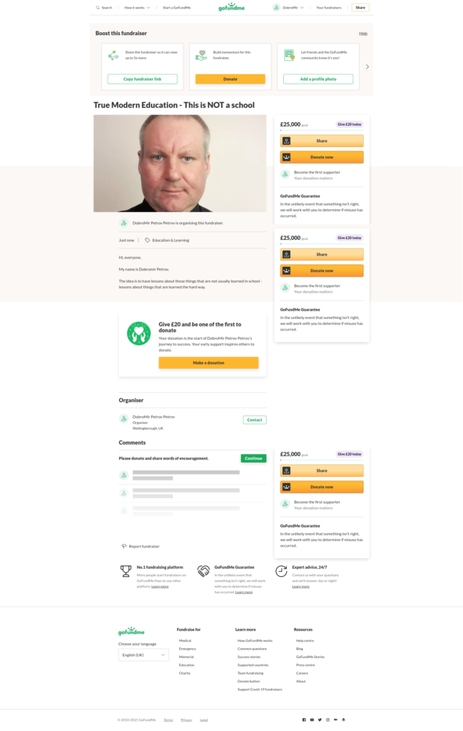 Fundraiser - GoFundme.com