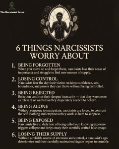 6 Things Narcissists Worry About